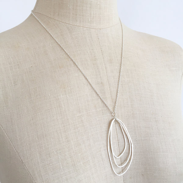 Organic Trio Necklace - Shepherd's Run Jewelry