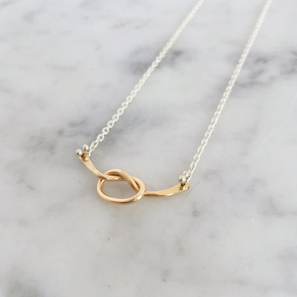 Loveknot necklace