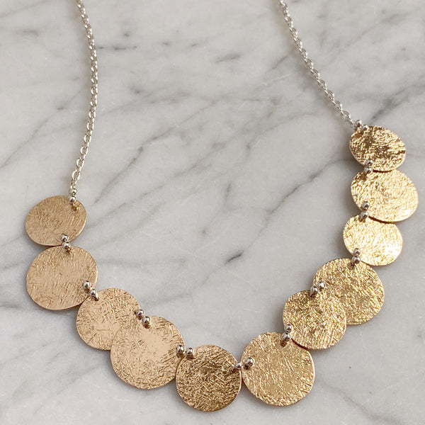 Buttoned Up Necklace