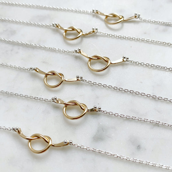Loveknot necklace
