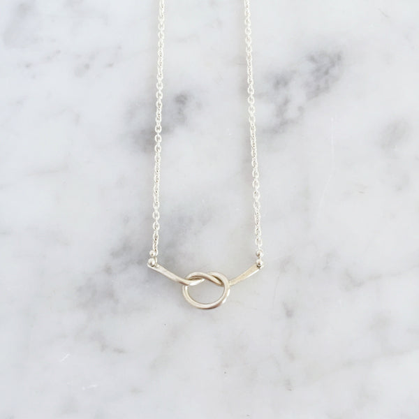 Loveknot necklace