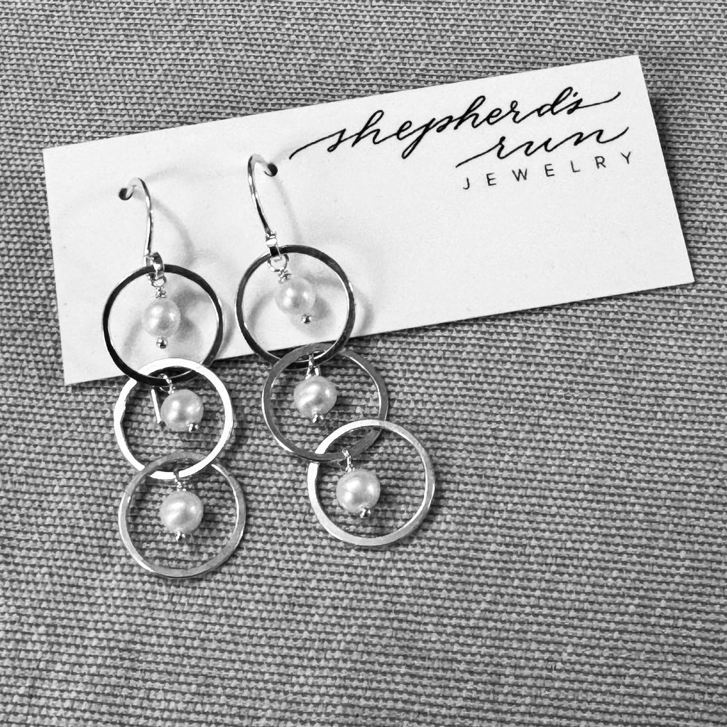 Pearl Drop Earring - Shepherd's Run Jewelry