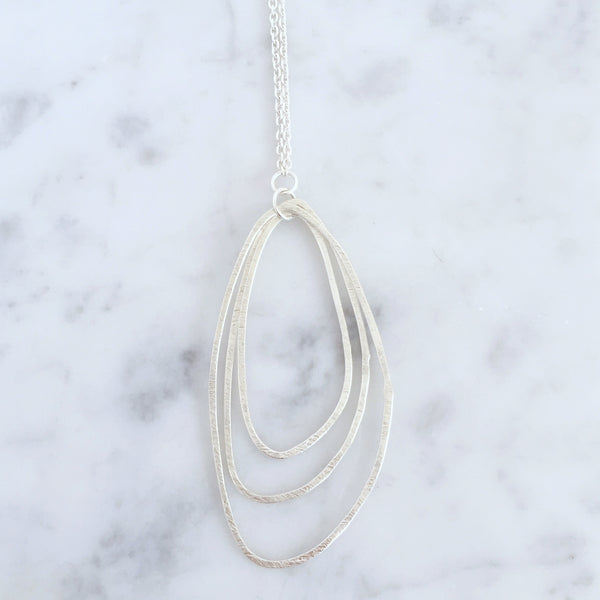 Organic Trio Necklace - Shepherd's Run Jewelry