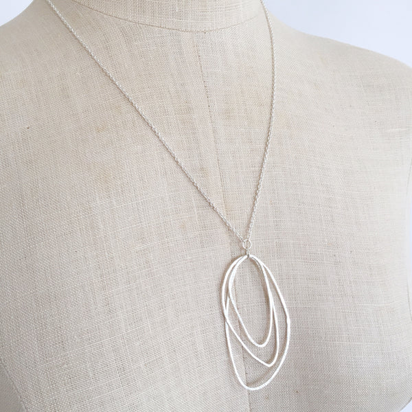 Organic Trio Necklace - Shepherd's Run Jewelry