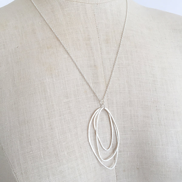 Organic Trio Necklace - Shepherd's Run Jewelry