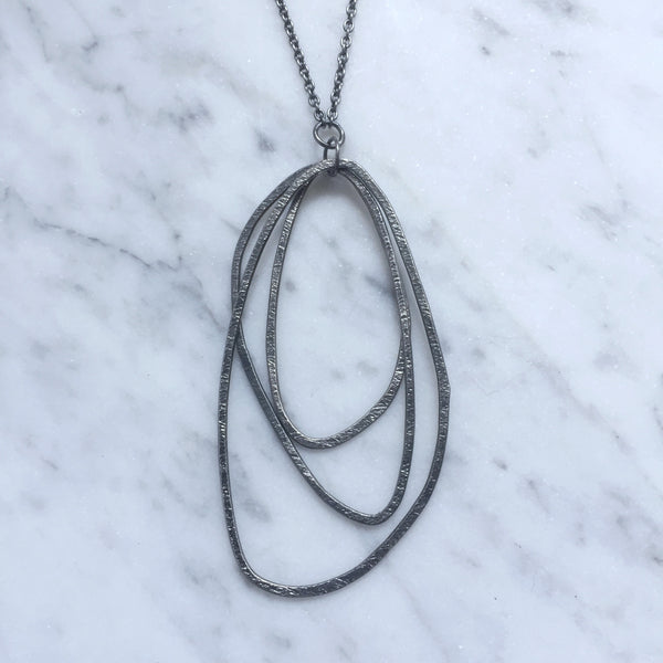 Organic Trio Necklace - Shepherd's Run Jewelry