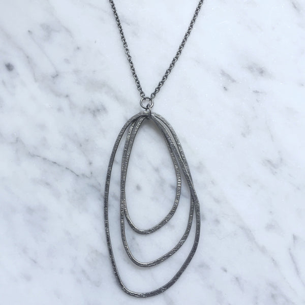 Organic Trio Necklace - Shepherd's Run Jewelry