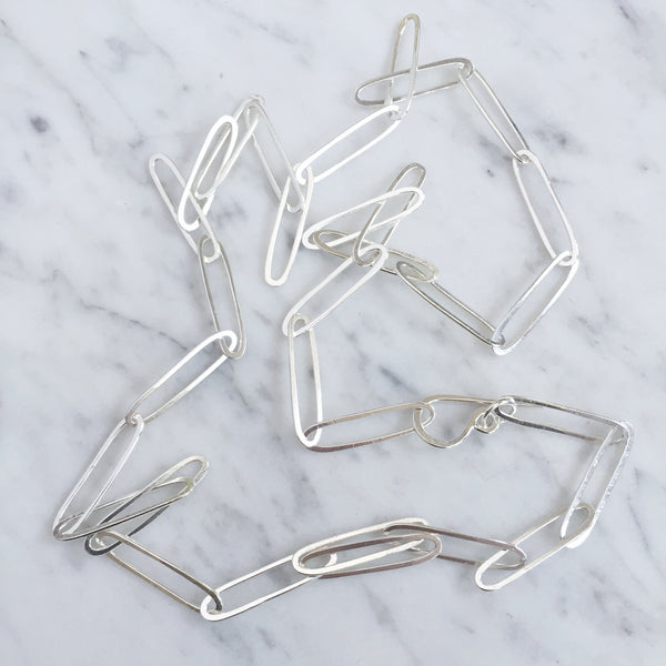 Paperclip necklace - Shepherd's Run Jewelry