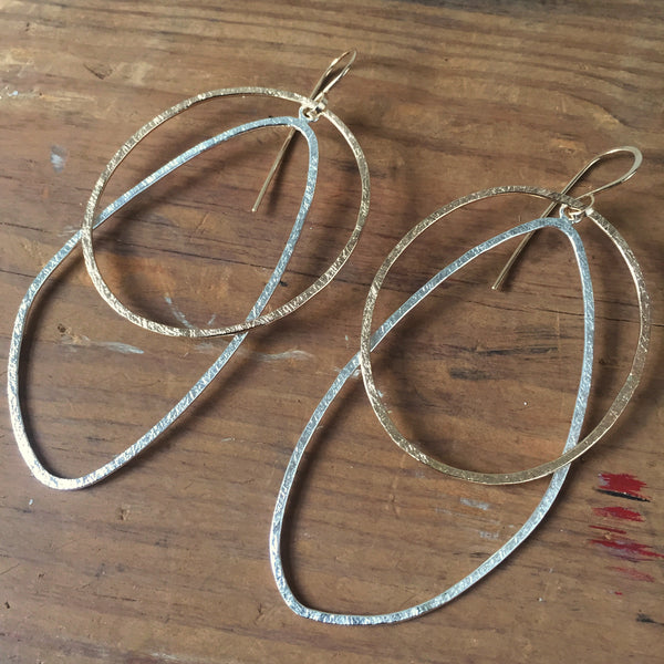 Movement drop earrings - Shepherd's Run Jewelry