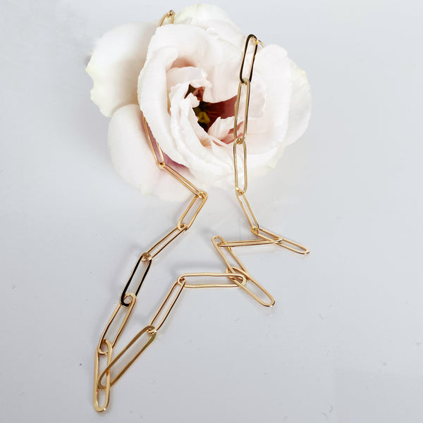 Paperclip necklace