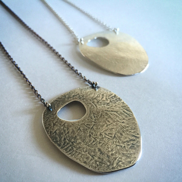Eroded Pebble Necklace - Shepherd's Run Jewelry