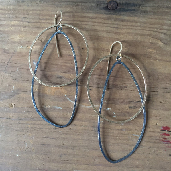 Movement drop earrings - Shepherd's Run Jewelry