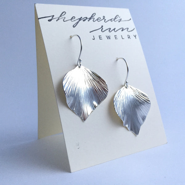 Large Ivy Leaf Drops - Shepherd's Run Jewelry