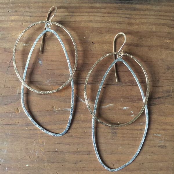 Movement drop earrings - Shepherd's Run Jewelry