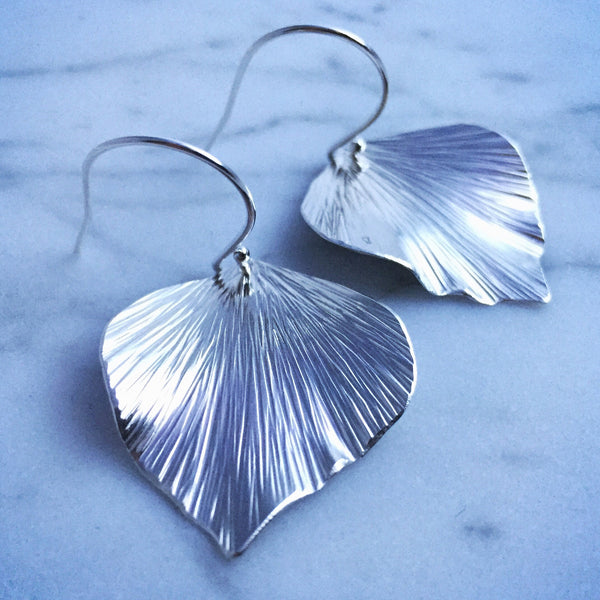 Large Ivy Leaf Drops - Shepherd's Run Jewelry