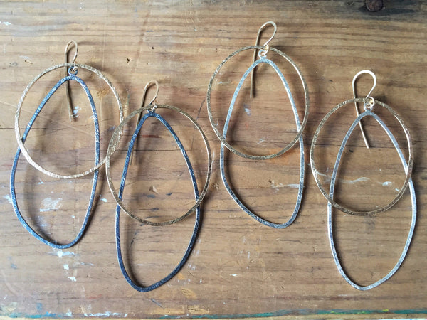 Movement drop earrings - Shepherd's Run Jewelry