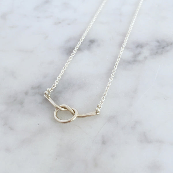 Loveknot necklace